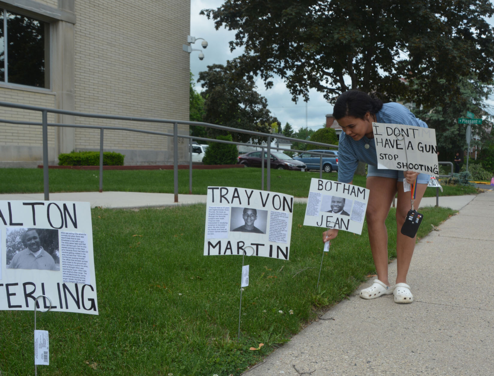 Portage protests police brutality